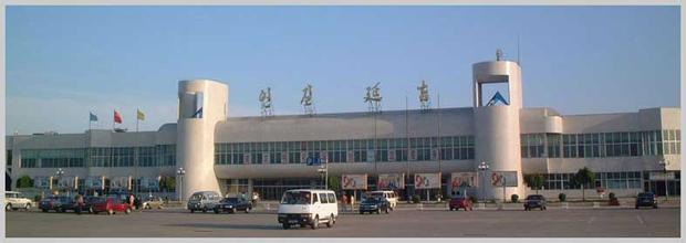 延吉机场地图,延吉朝阳川机场交通地图，延吉朝阳川机场位置